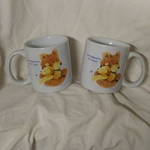 Great 🎁 (2) "Grandparents Are Love" Mugs
